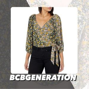 NWT BCBGeneration Floral Blouse